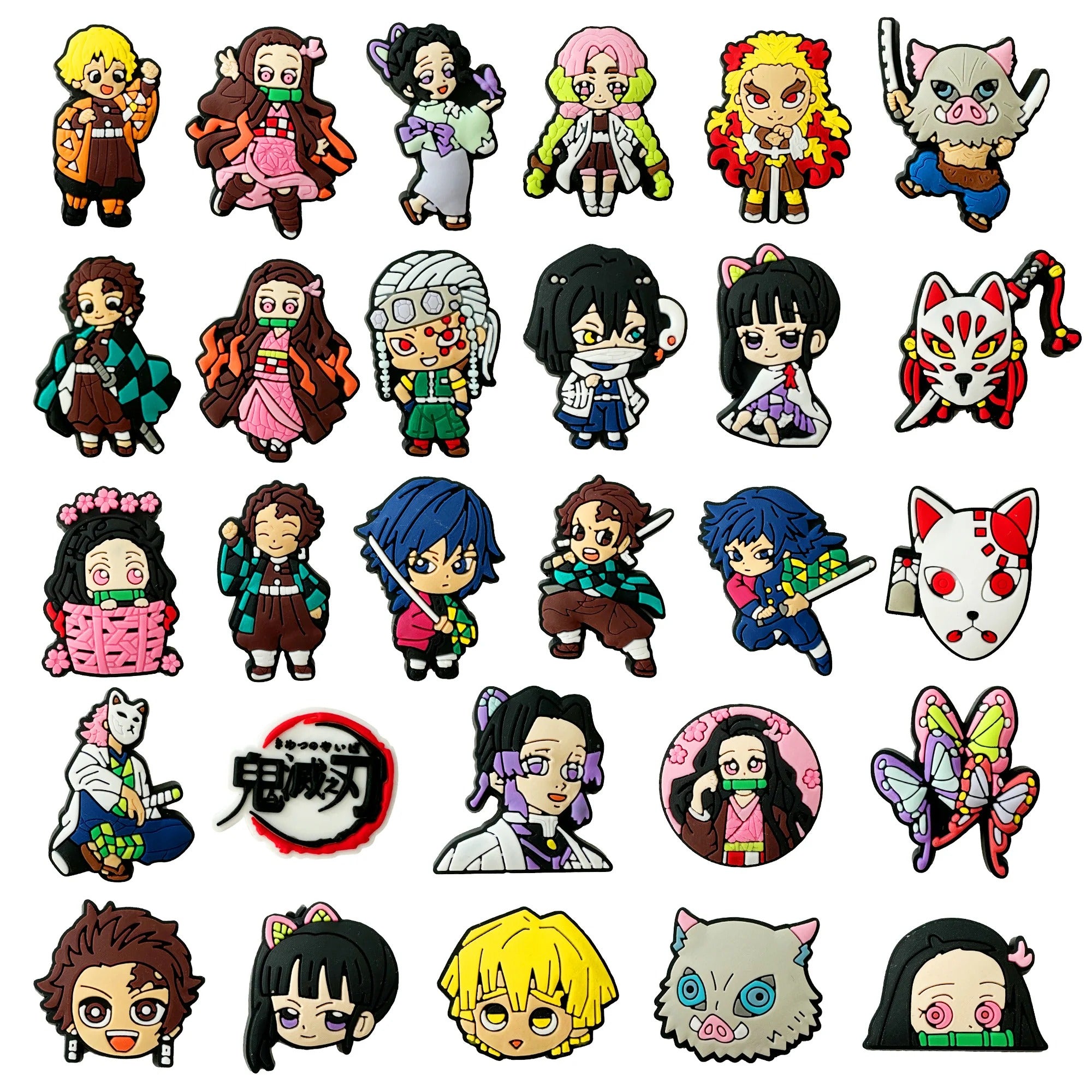MS™ Demon Slayer Shoe Charms Set