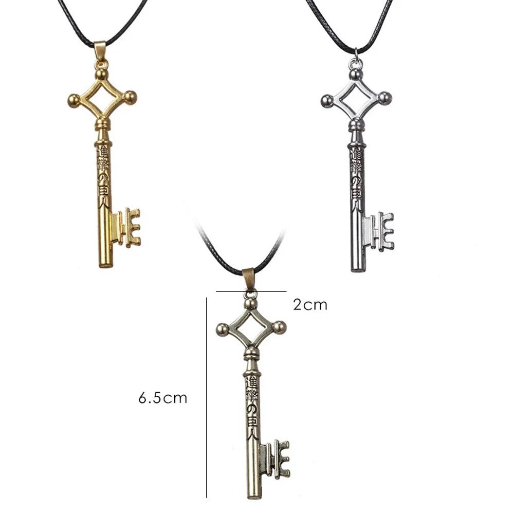 Eren Yeager Attack on Titan Pendant Necklace - MangaSense