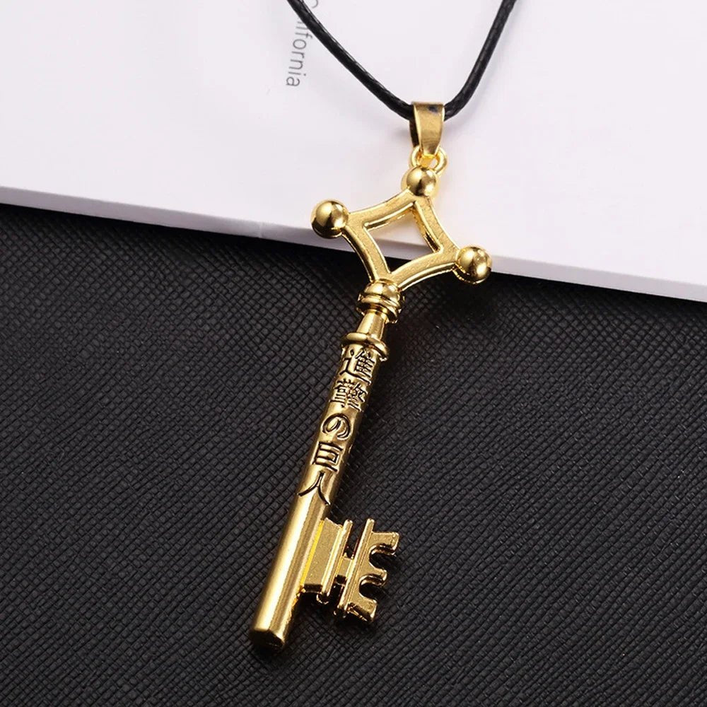 Eren Yeager Attack on Titan Pendant Necklace - MangaSense