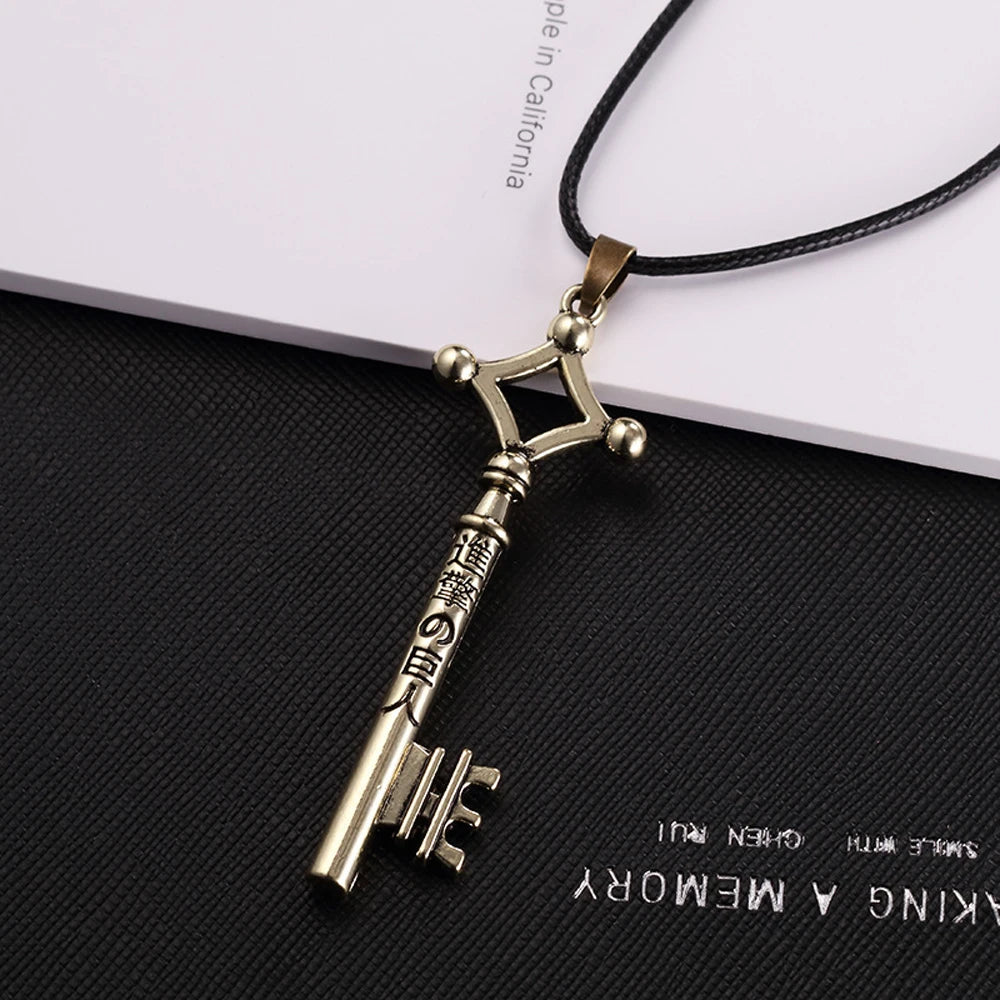 Eren Yeager Attack on Titan Pendant Necklace - MangaSense