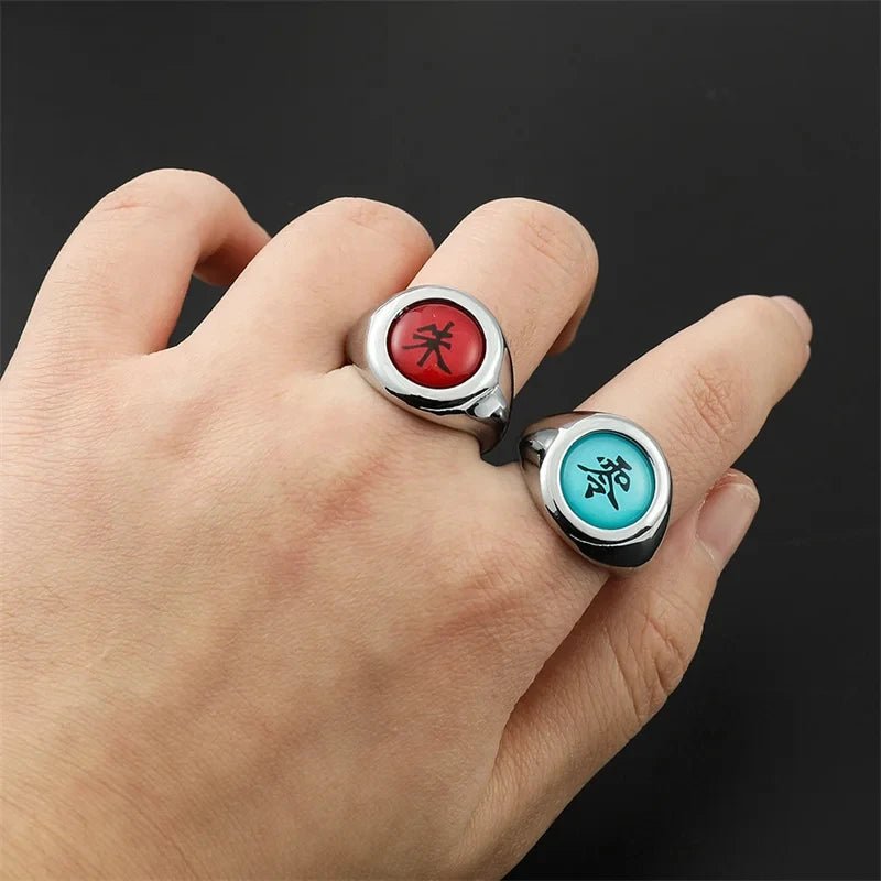 10pcs Naruto Akatsuki Rings - MangaSense