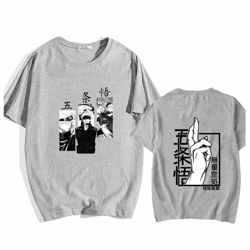 Satoru Gojo Jujutsu Kaisen Oversized T-Shirt - MangaSense